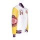 giubbotto bomber uomo nba burst warm up jacket no 34 shaquille oneal loslak MULTI/WHITE