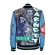 giubbotto bomber uomo nba burst warm up jacket no 21 kevin garnett mintim MULTI/WHITE