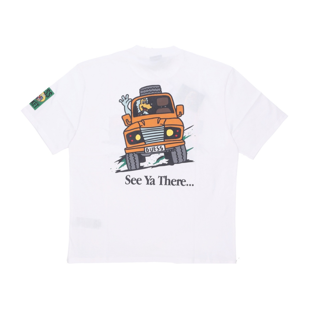 maglietta uomo go market rover tee x market PURE WHITE