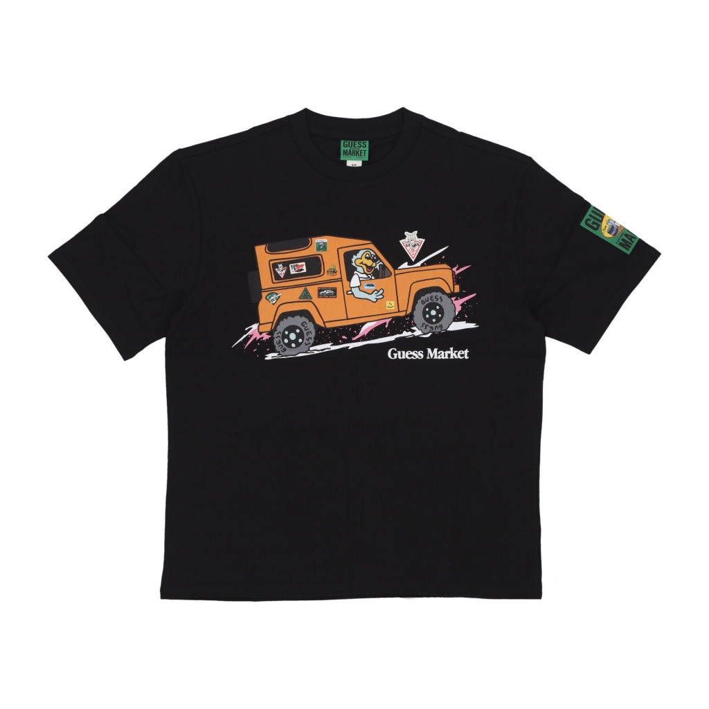 maglietta uomo go market rover tee x market JET BLACK A996