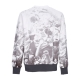 felpa leggera girocollo uomo crowd crewneck WHITE