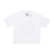 maglietta uomo flamed logo t-shirt WHITE