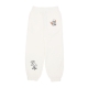 pantalone tuta leggero uomo flamed logo pants WHITE