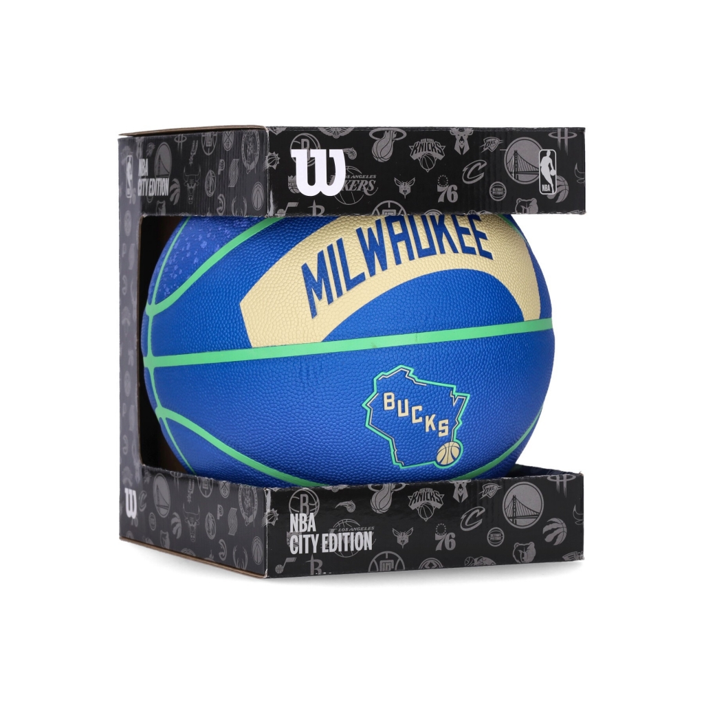 pallone uomo nba team city collector size 7 milbuc ORIGINAL TEAM COLORS