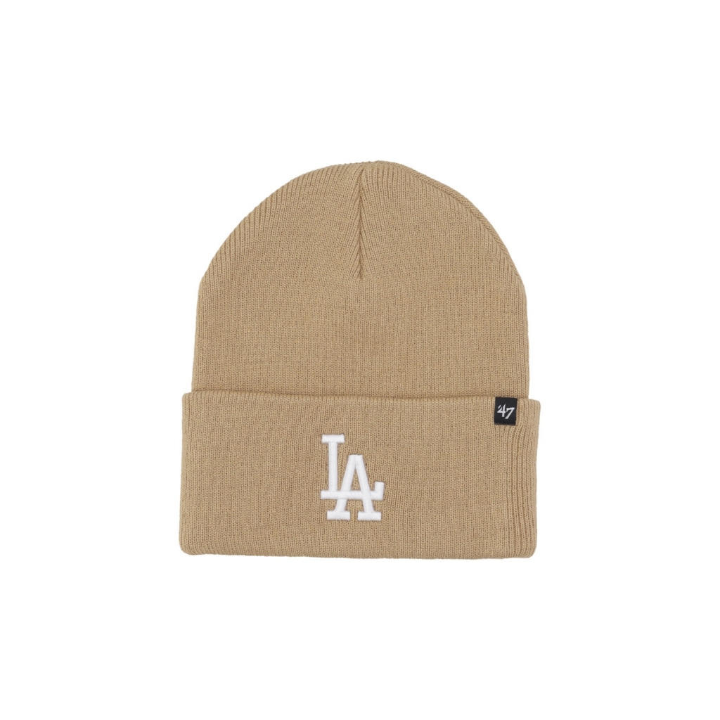 cappello uomo mlb haymaker cuff knit losdod KHAKI