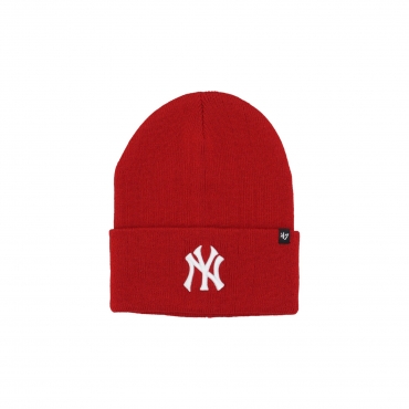 cappello uomo mlb haymaker cuff knit neyyan RED