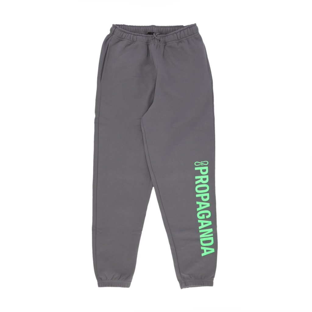 pantalone tuta felpato uomo logo vertical sweatpant GREY