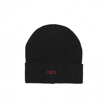 cappello uomo logo beanie BLACK