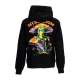 felpa cappuccio uomo meditation hoodie BLACK