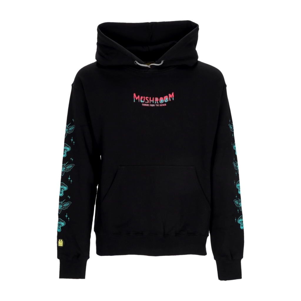 felpa cappuccio uomo terror from the bridge hoodie BLACK