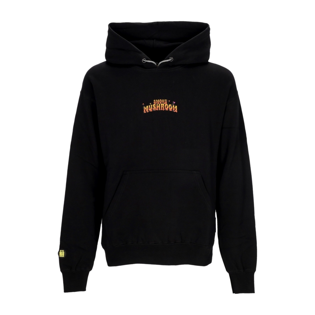 felpa cappuccio uomo alien smoke hoodie BLACK