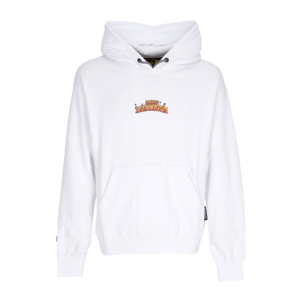 felpa cappuccio uomo alien smoke hoodie WHITE