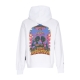 felpa cappuccio uomo alien smoke hoodie WHITE