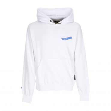 felpa cappuccio uomo dragon hoodie WHITE