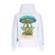 felpa cappuccio uomo discovery hoodie WHITE