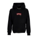 felpa cappuccio uomo skate cat hoodie BLACK