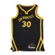 canotta basket uomo nba city edition 2023/24 swingman jersey no 30 stephen curry golwar BLACK