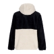 orsetto uomo backbowl sherpa hoodie BLACK/DARK STONE