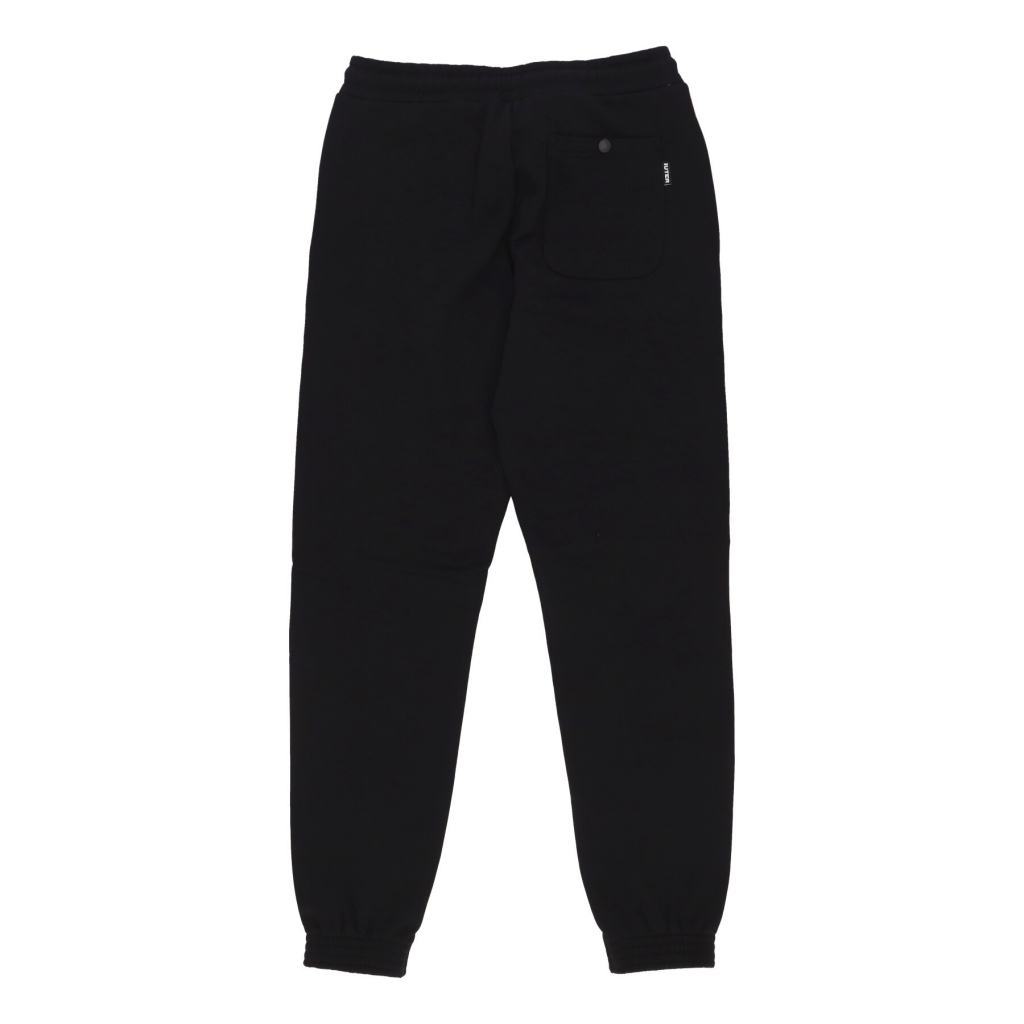 pantalone tuta felpato uomo mediolanum sweatpant BLACK