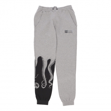 pantalone tuta felpato uomo side sweatpant LIGHT GREY