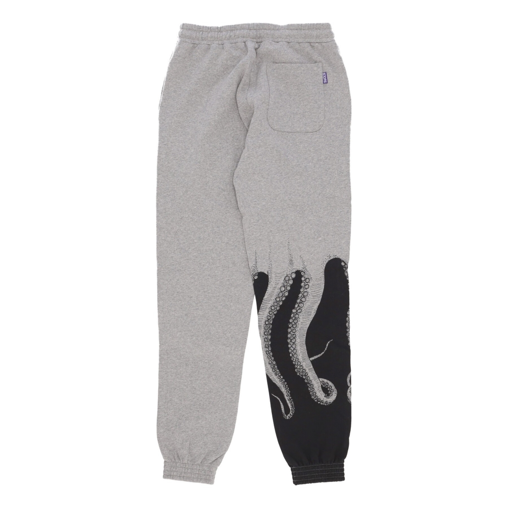 pantalone tuta felpato uomo side sweatpant LIGHT GREY