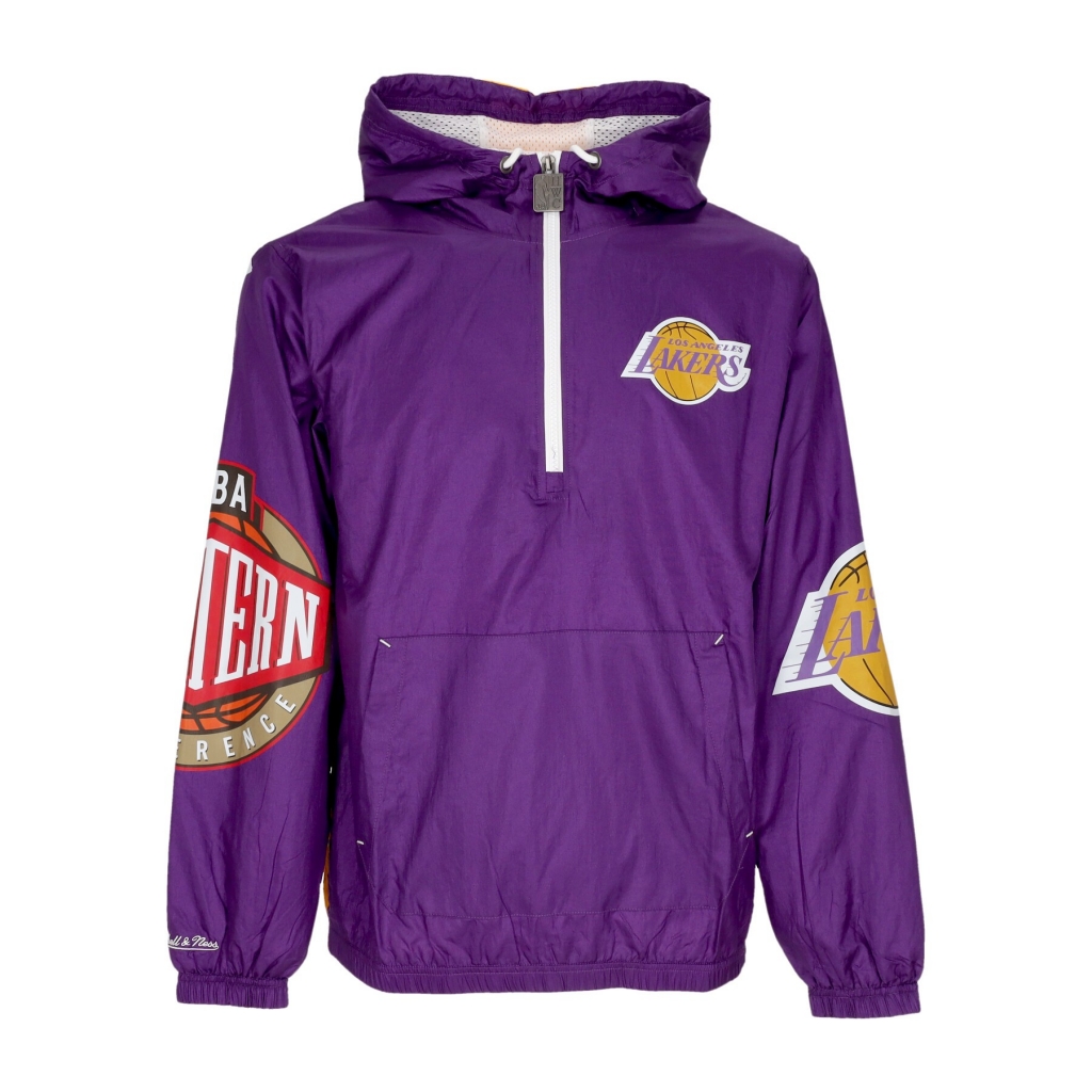 giacca a vento infilabile uomo nba team og 20 anorak windbreaker loslak ORIGINAL TEAM COLORS