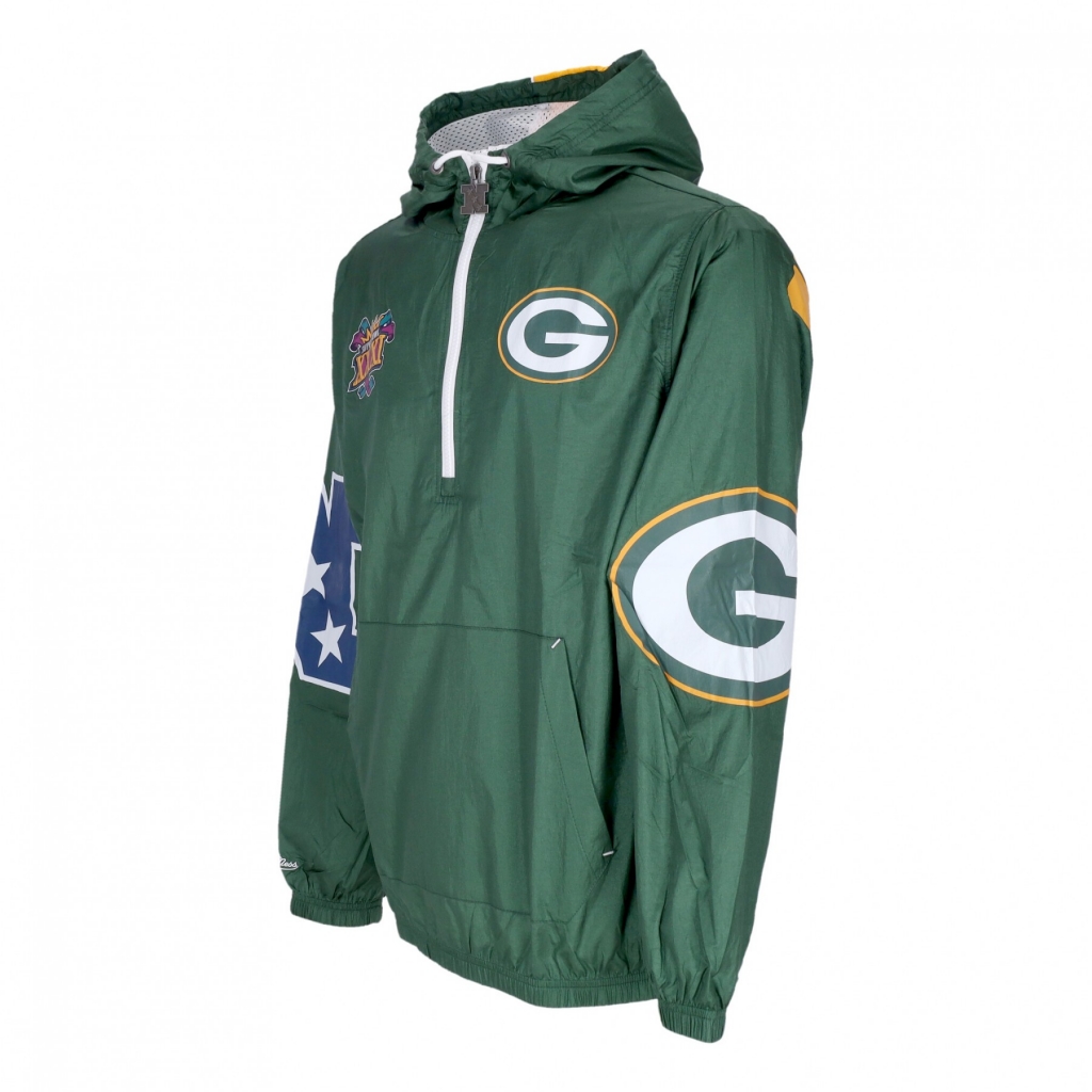 giacca a vento infilabile uomo nfl team og 20 anorak windbreaker grepac ORIGINAL TEAM COLORS