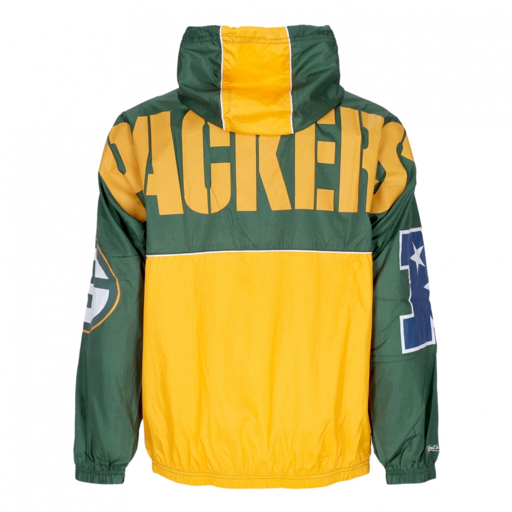 giacca a vento infilabile uomo nfl team og 20 anorak windbreaker grepac ORIGINAL TEAM COLORS