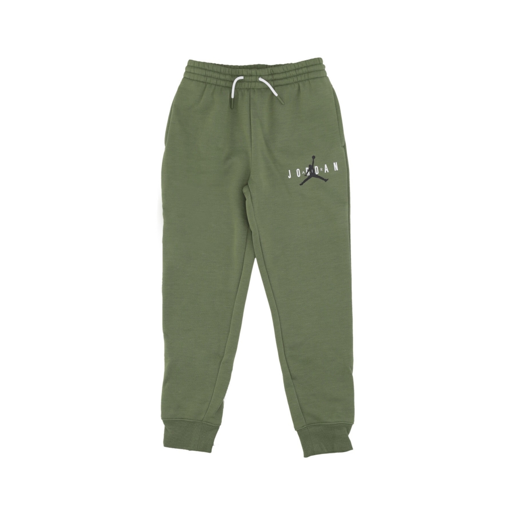 pantalone tuta felpato ragazzo jumpman sustainable pant SKY J/LT OLIVE