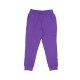 pantalone tuta felpato ragazzo jumpman sustainable pant PURPLE VENOM