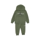 completo tuta bambino sustainable po hoodie SKY J/LT OLIVE