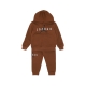 completo tuta bambino sustainable po hoodie set LIGHT BRITISH TAN