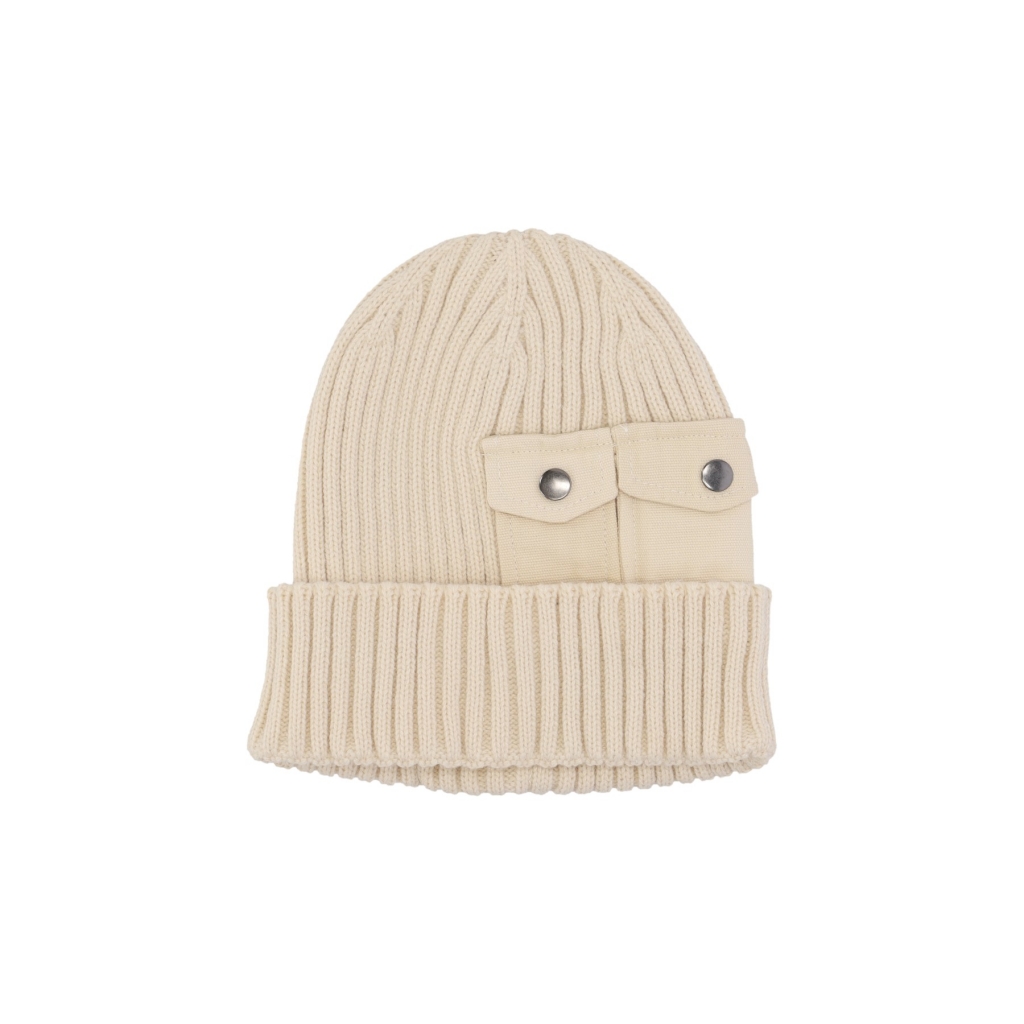 cappello uomo utility beanie JET STREAM WHITE