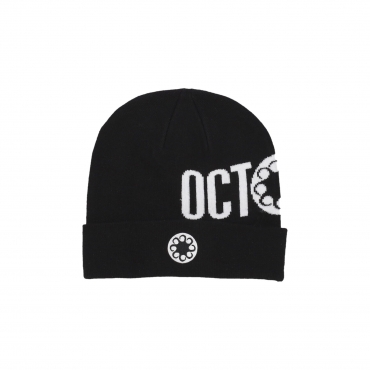 cappello uomo logo beanie BLACK