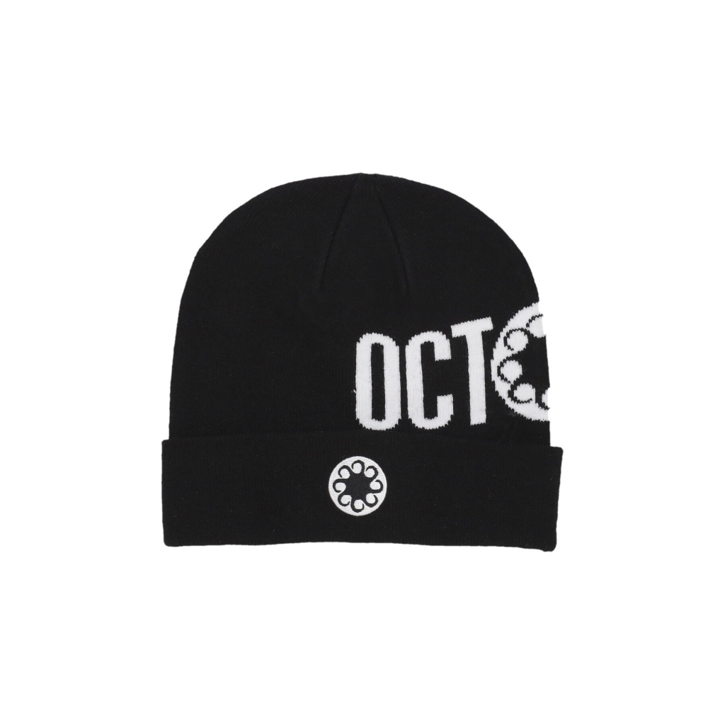 cappello uomo logo beanie BLACK