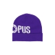 cappello uomo logo beanie PURPLE