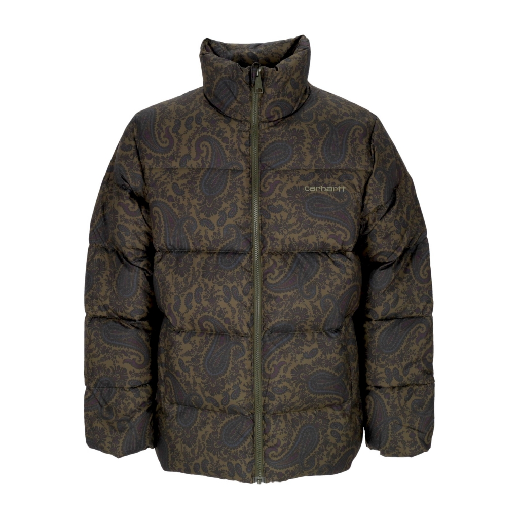 piumino uomo springfield jacket PAISLEY PRINT/PLANT/BLACK