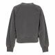 felpa girocollo corta donna w taos sweat FLINT GARMENT DYED