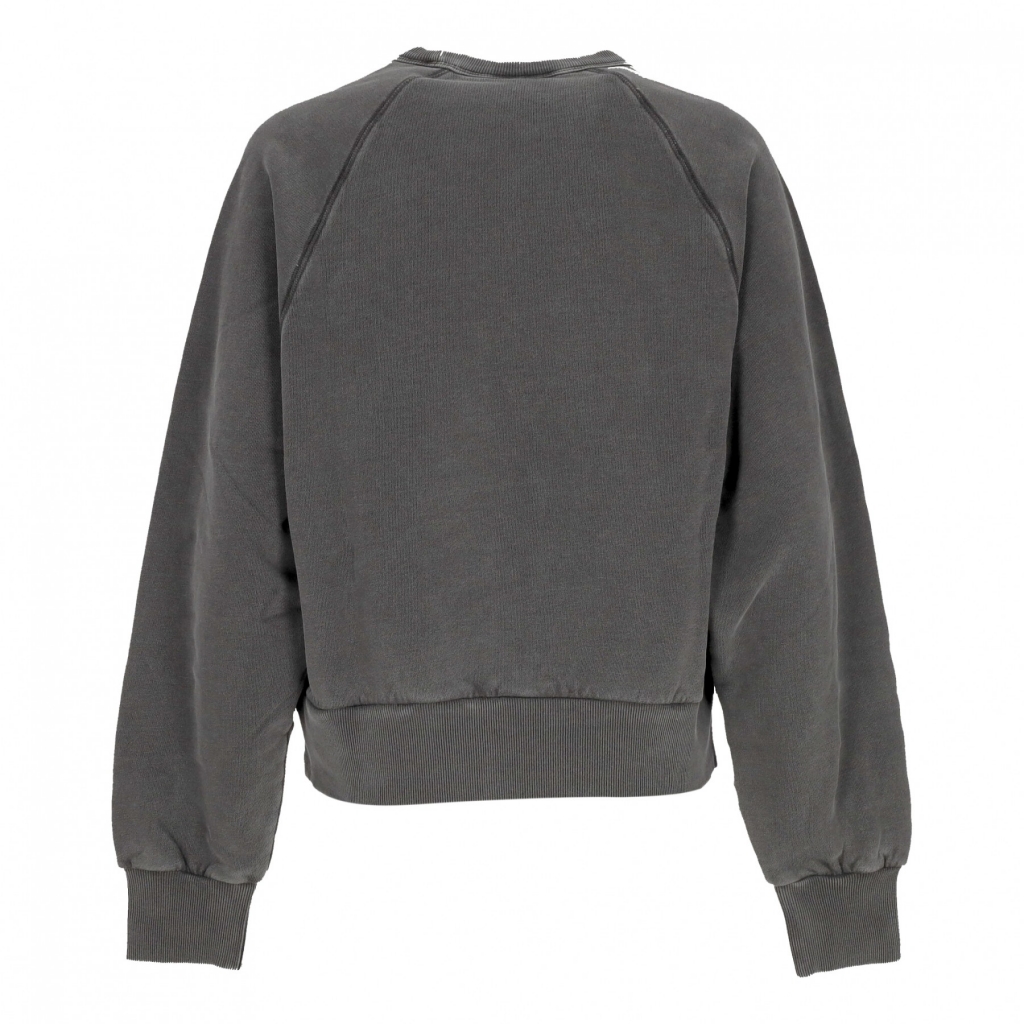 felpa girocollo corta donna w taos sweat FLINT GARMENT DYED