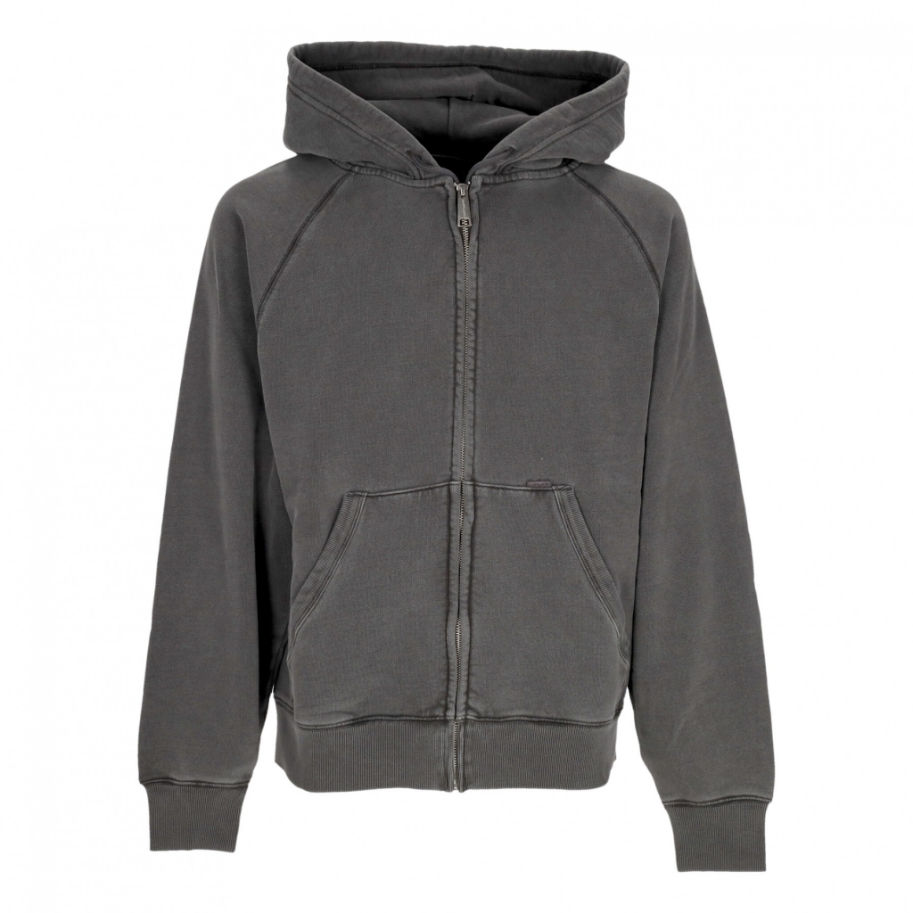 felpa cappuccio zip uomo taos hooded jacket FLINT GARMENT DYED