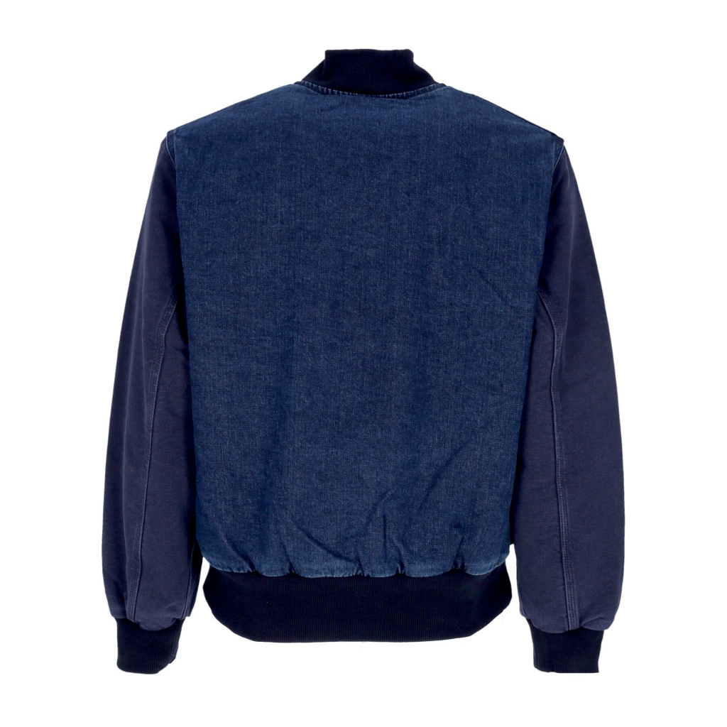 giubbotto uomo paxon bomber BLUE/DARK NAVY STONE WASHED