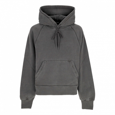 felpa cappuccio corta donna w taos hoodie FLINT GARMENT DYED