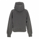 felpa cappuccio corta donna w taos hoodie FLINT GARMENT DYED