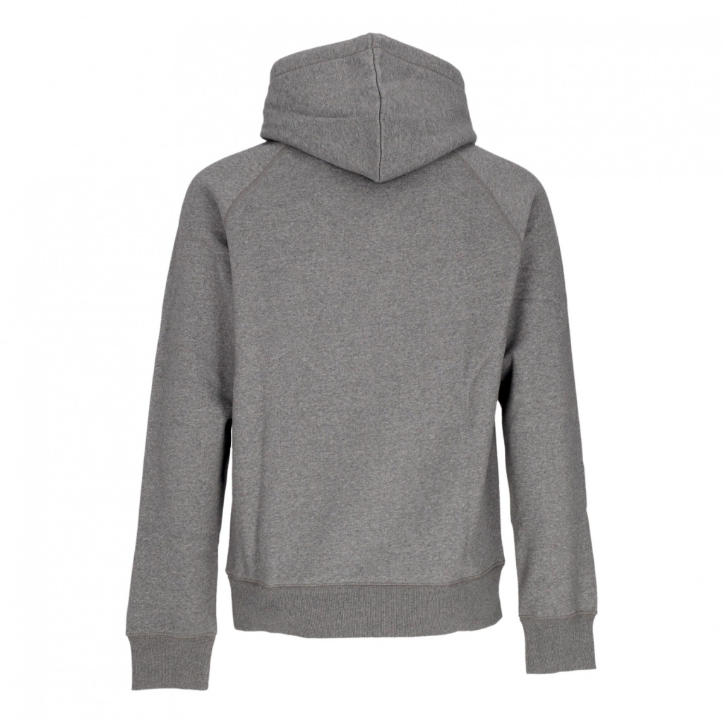 felpa cappuccio uomo chase hoodie DARK GREY HEATHER/GOLD