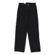 pantalone lungo uomo double knee pant BLACK RINSED