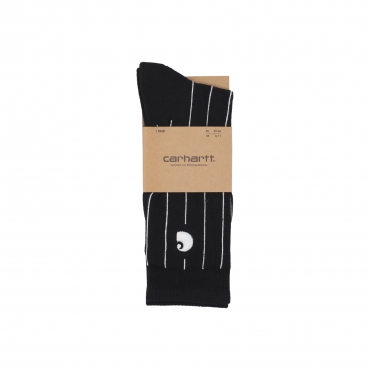 calza media uomo orlean socks ORLEAN STRIPE/BLACK/WHITE