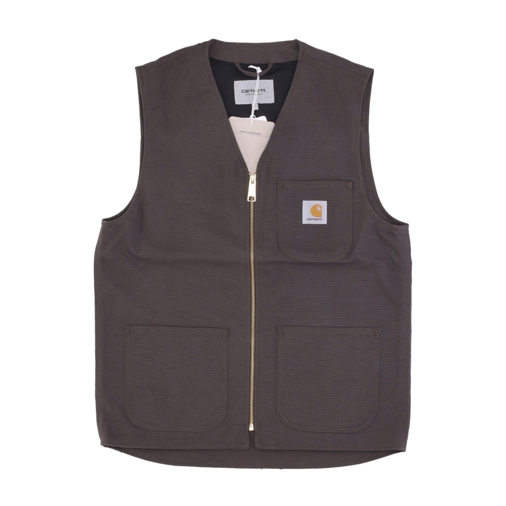 smanicato uomo arbor vest TOBACCO RIGID