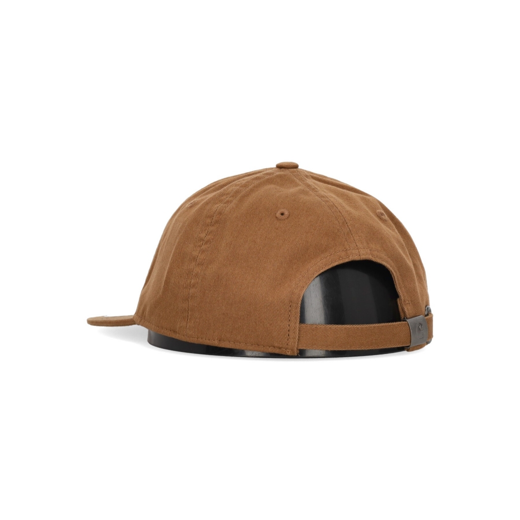 cappellino visiera piatta uomo onyx cap HAMILTON BROWN/BLACK