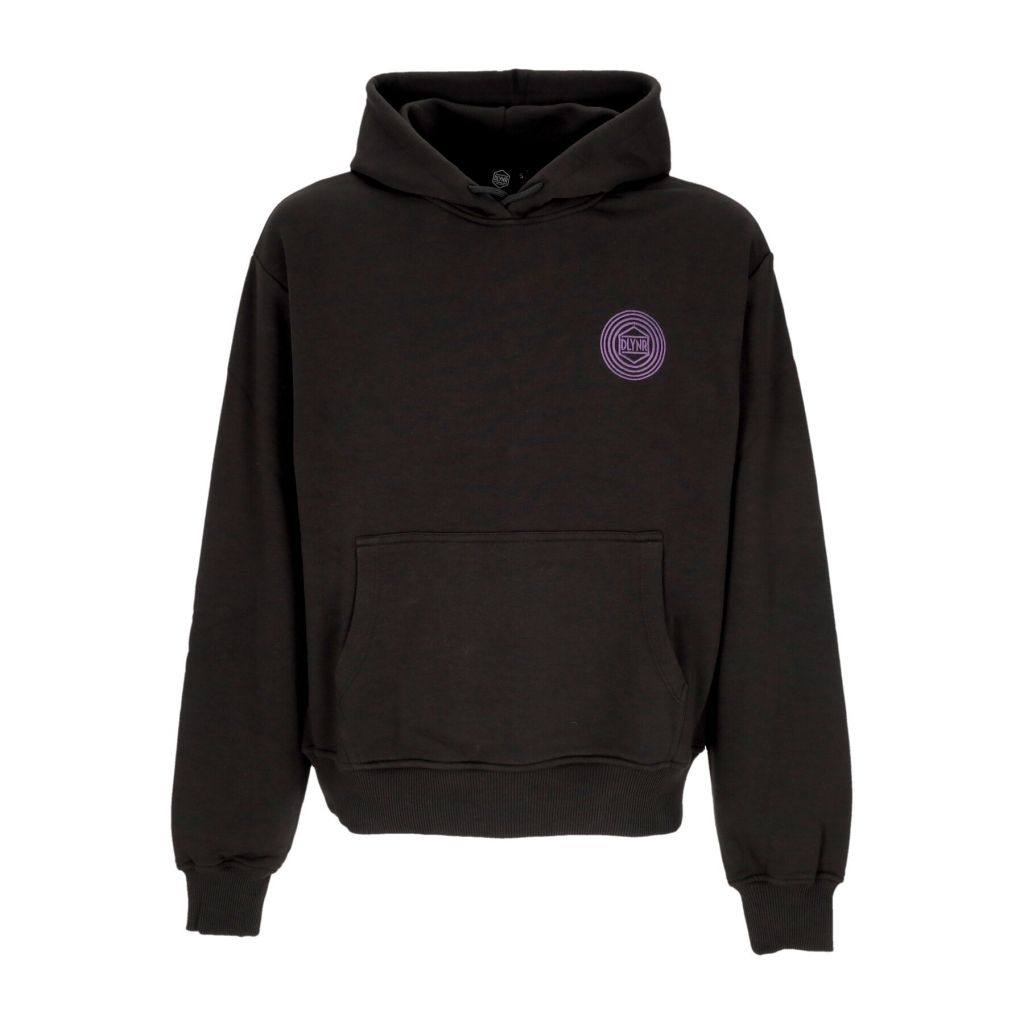 felpa leggera cappuccio uomo mewtwo hoodie x pokemon BLACK