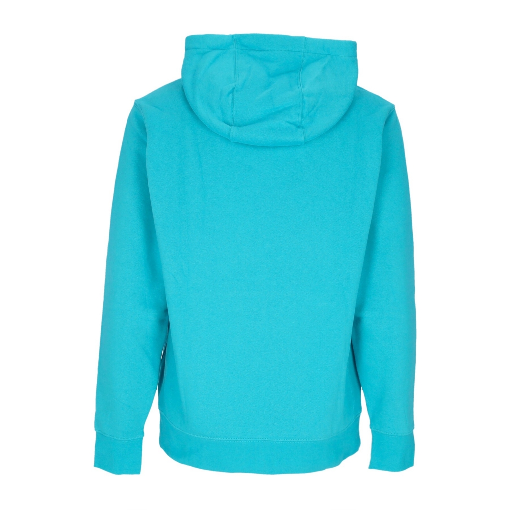 felpa cappuccio uomo nba city edition club hoodie chahor RAPID TEAL